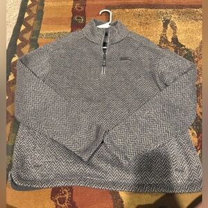 Cinch Women's Gray Herringbone Zip Up Jacket